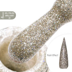 Alezori Brilliant Halb-permanenter Nagellack 09...