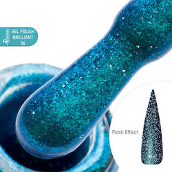 Alezori Brilliant Halb-permanenter Nagellack 06...