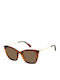 Polaroid Feminini Ochelari de soare cu Maro Tortoise Cadru și Maro Polarized Lentilă PLD4144/S/X 086/SP
