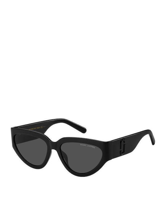 Marc Jacobs Women Sunglasses With Black Horn-Ri...