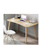 Birou Lemnos Natural 80x40x73cm