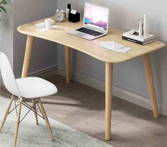 Schreibtisch Holz Natural 80x40x73cm