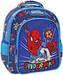 Must Amazing Spiderman School Bag Backpack Kindergarten in Blue color