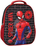Must Spiderman Σχολική Τσάντα Πλάτης Νηπιαγωγείου Πολύχρωμη