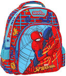 Must Spiderman On The Wall School Bag Backpack Kindergarten Multicolored