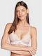 Guess Women's Bralette Bra Beige