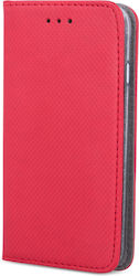 Senso Magnet Synthetic Leather Book Red (Galaxy S23+)