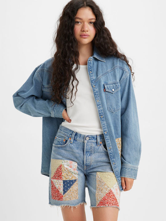 Levi's Women's Jean Shorts Blue