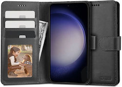 Tech-Protect Wallet Synthetic Leather Black (Galaxy S23+)