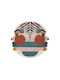 Ted Baker Zodiac Gemini Lucrat manual Covor Rotund Multicolor