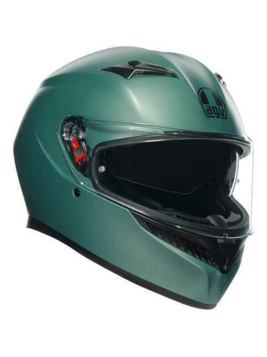 AGV K3 MPLK Full Face Helmet with Pinlock ECE 22.06 1500gr Matt Salvia Green 2118381001-015