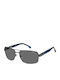 Carrera Herren Sonnenbrille mit Schwarzem Metallrahmen und Grauen Polarisiert Gläsern 8063/S 003/Q3