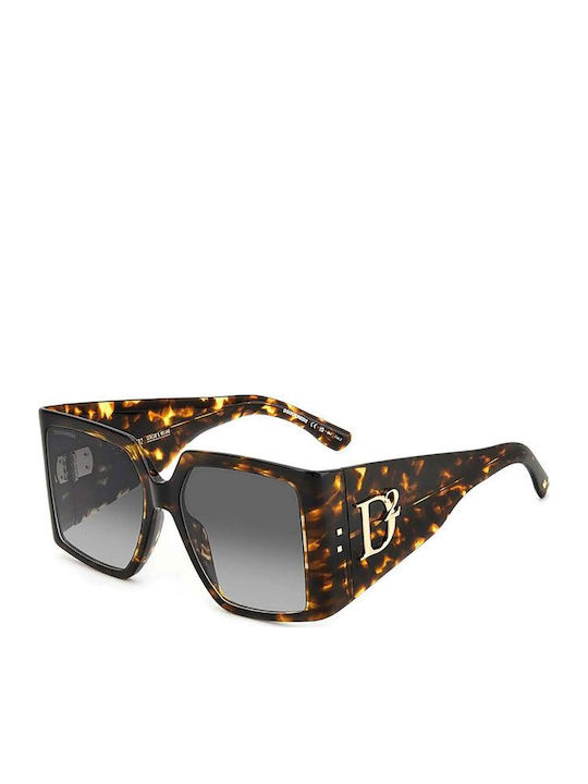Dsquared2 Γυναικεία Γυαλιά Ηλίου με Καφέ Ταρταρ...