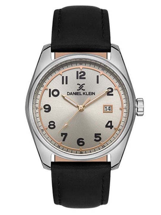 Daniel Klein Ανδρικό Ρολόι 42mm Μπαταρίας με Μα...
