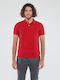 King Polo Herrenblusen Kurzarm Rote