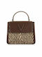 Valentino Bags Peri VBS6LI01P Women's Bag Hand Brown VBS6LI01TSTD