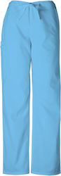 Cherokee Unisex Medizinische Hosen Hellblau aus Baumwolle und Polyester