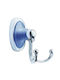 Gloria Siel Double Wall-Mounted Bathroom Hook Silver