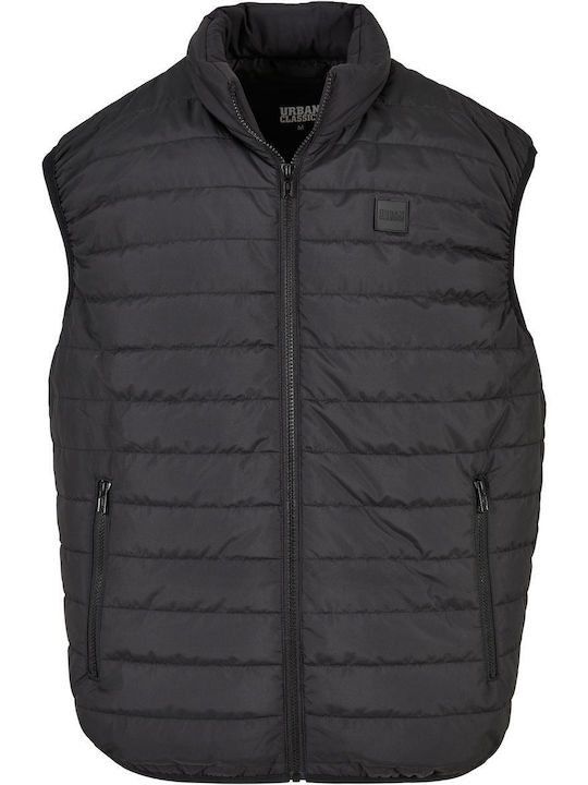 Urban Classics Men's Sleeveless Puffer Jacket Black