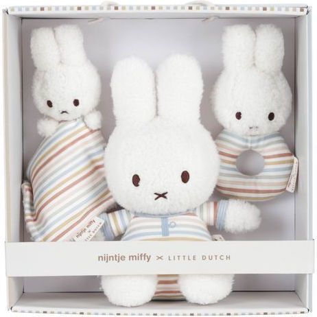 Little Dutch Baby Gift Set Miffy Vintage Sunny Stripes 3pcs
