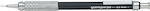 Pentel Graphgear 520 Metallic Mechanical Pencil 0.9mm for Drawing with Eraser Black