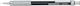 Pentel Graphgear 520 Metallic Mechanical Pencil 0.9mm for Drawing with Eraser Black