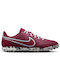 Nike Tiempo Legend 9 Club Low Football Shoes TF with Molded Cleats Metallic Copper / White Off / Noir Black