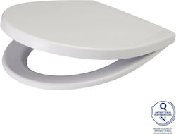 Cersanit Plastic Toilet Seat White Delfi 1200349 44cm