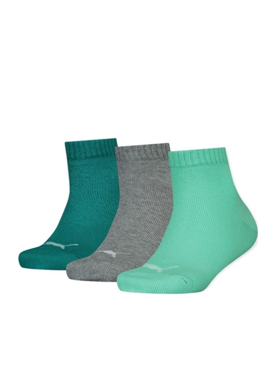 PUMA Athletic Kids' Ankle Socks Invisible 3p Gr...