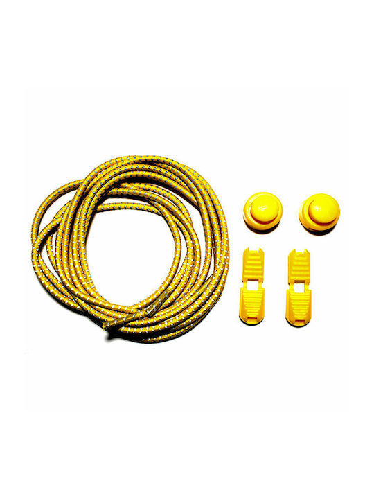 Marbet Shoelaces Elastic Yellow 2pcs 120cm