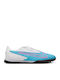 Nike Phantom GX Academy Football Shoes with Molded Cleats Baltic Blue / White / Laser Blue / Pink Blast