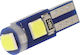 Carsun Λάμπα Αυτοκινήτου T5 LED 6000K Ψυχρό Λευκό 12V 1.5W 1τμχ