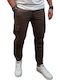 Trousers Cargo Elastic in Slim Fit Falcon