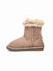 Conguitos Kids Suede Boots Brown