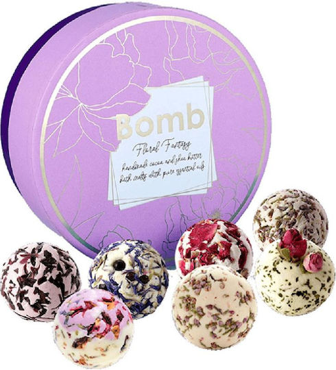 Bomb Cosmetics Badesalze Floral Fantasy Creamer Gift Pack 7x30g