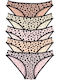 Dalmatian II Femei Slip MultiPack Pink/Beige/Yellow