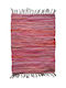 Sidirela Fiesta E-1933kf Rug Rectangular with Fringes Fuchsia / Orange