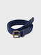 Mayoral Kids Fabric Belt Navy Blue