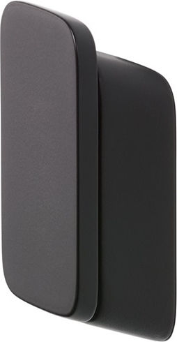 Geesa Shift Άγκιστρο Μπάνιου Μονό με Βίδες ​3x2.3cm Inox Μαύρο