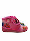 Kinderhausschuhe Stiefel Fuchsie