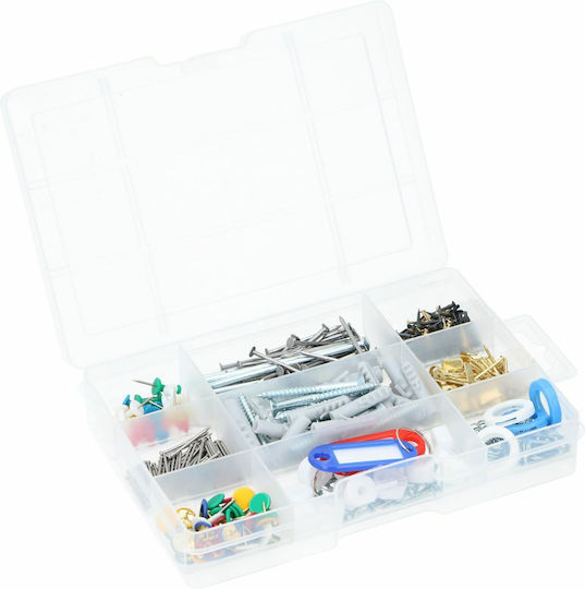 Kinzo 594pcs in Case Supports, Plugs, Screws, Pins