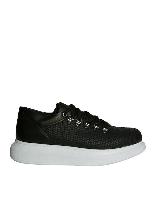 Chekich CH021 Flatforms Turnschuhe Schwarz