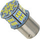 Λάμπα Αυτοκινήτου & Μοτοσυκλέτας P21W-BA15S-1156 LED 6000K Ψυχρό Λευκό 12V 5W