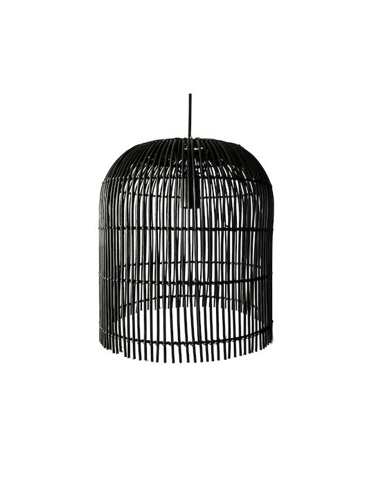 Ravenna Valley Pendant Lamp E27 Black