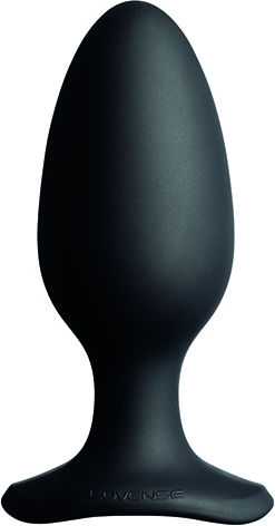 Lovense Hush 2 Anal Plug mit kabelloser Funktion und Vibration Schwarz 4.7cm