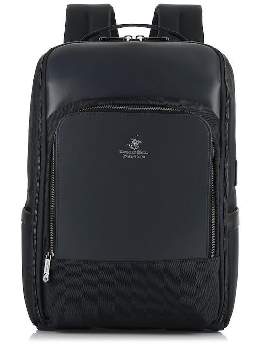 Beverly Hills Polo Club Backpack 22lt Μπλε
