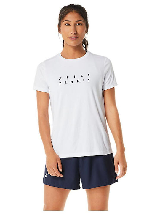 ASICS Court GPX Γυναικείο Αθλητικό T-shirt Λευκό