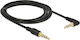DeLock DeLock 3,5mm Klinkenkabel TRRS 3,5mm Stecker - 3,5mm Stecker Schwarz 2m mit Vergoldeten Anschlüssen 85613