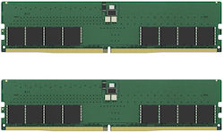 Kingston 64GB DDR5 RAM cu 2 module (2x32GB) și Viteză 5600 pentru Desktop