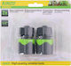 Kinzo 8711252122212 Quick Connector Water Pipe 12.7mm Gray